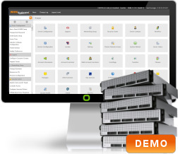 Demostración panel de control Reseller