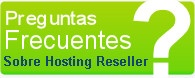 Preguntas frecuentes sobre hosting reseller