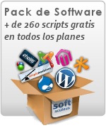 Pack de software gratis Pack Softaculous